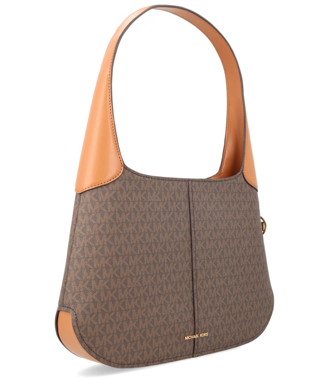 MICHAEL KORS Коричневая сумка через плечо, фото 3