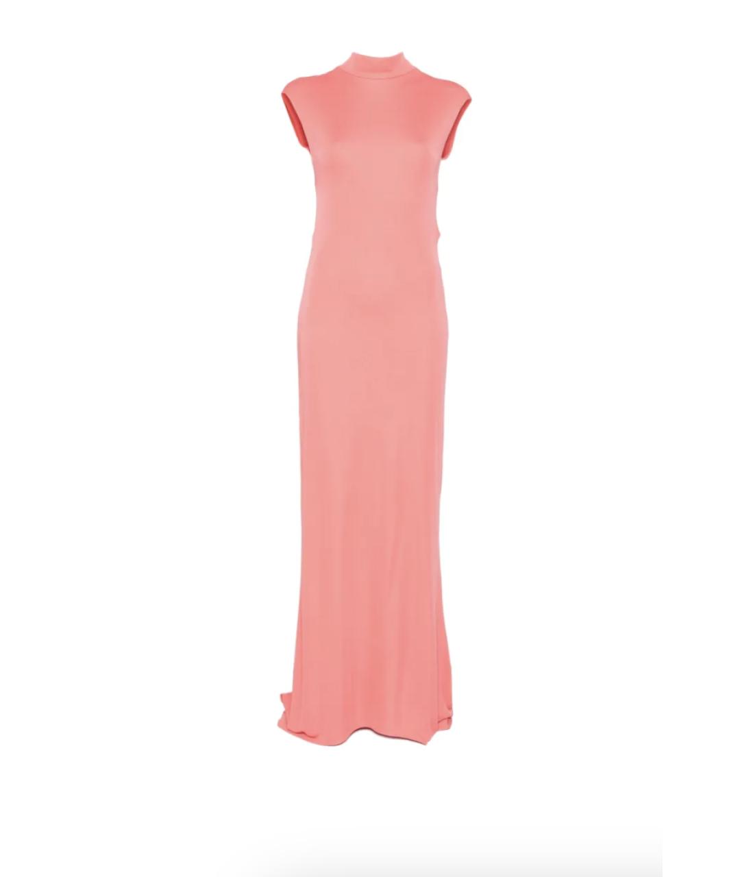 TOM FORD Розовое вискозное вечернее платье, фото 1