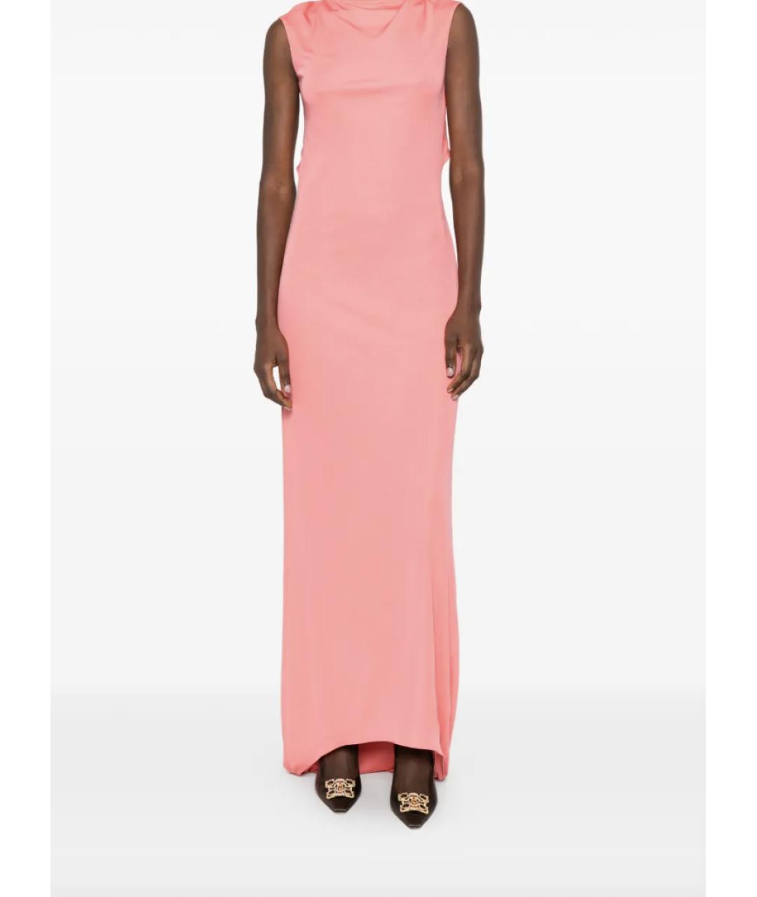TOM FORD Розовое вискозное вечернее платье, фото 3