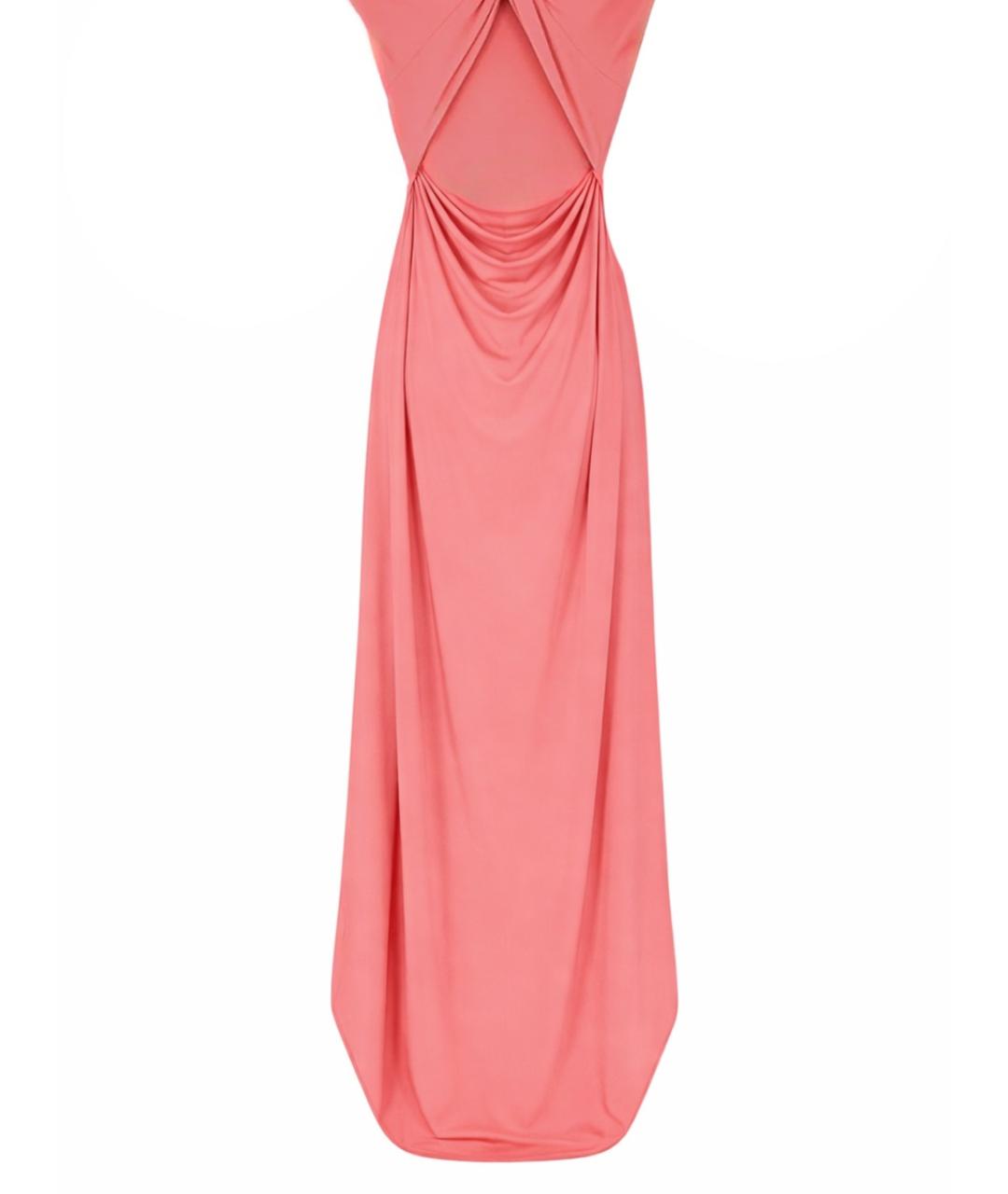 TOM FORD Розовое вискозное вечернее платье, фото 2