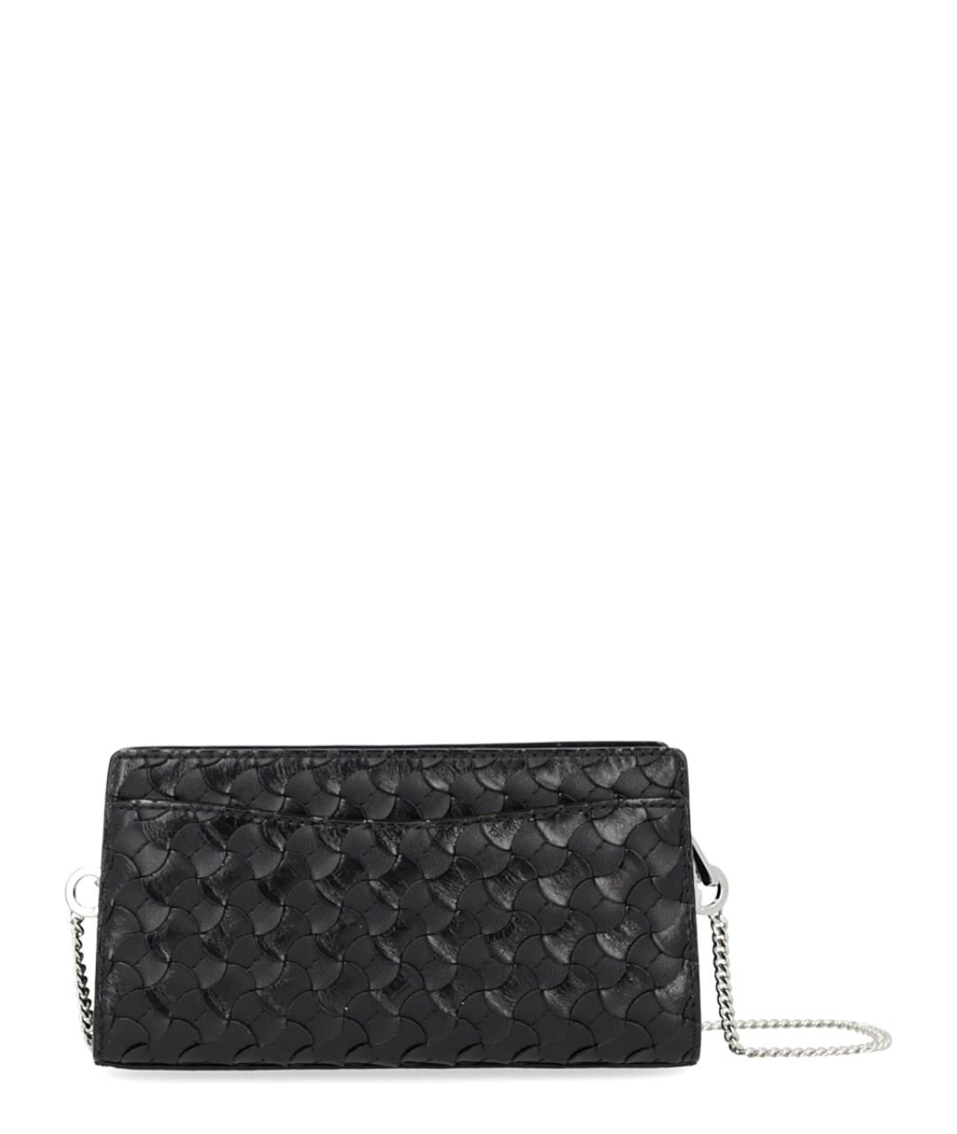 MICHAEL KORS Черная кожаная сумка через плечо, фото 2