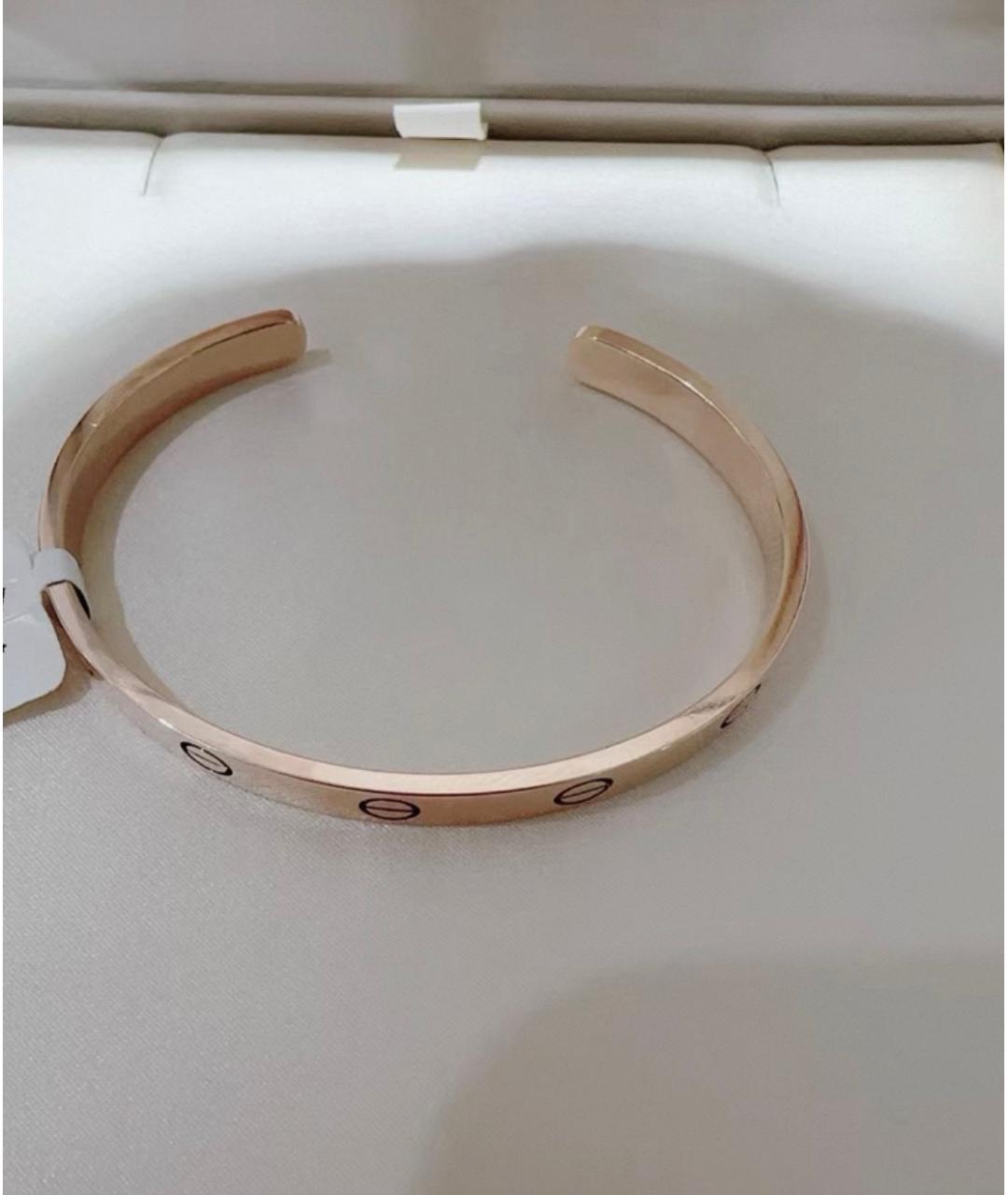 CARTIER Золотой браслет из розового золота, фото 5