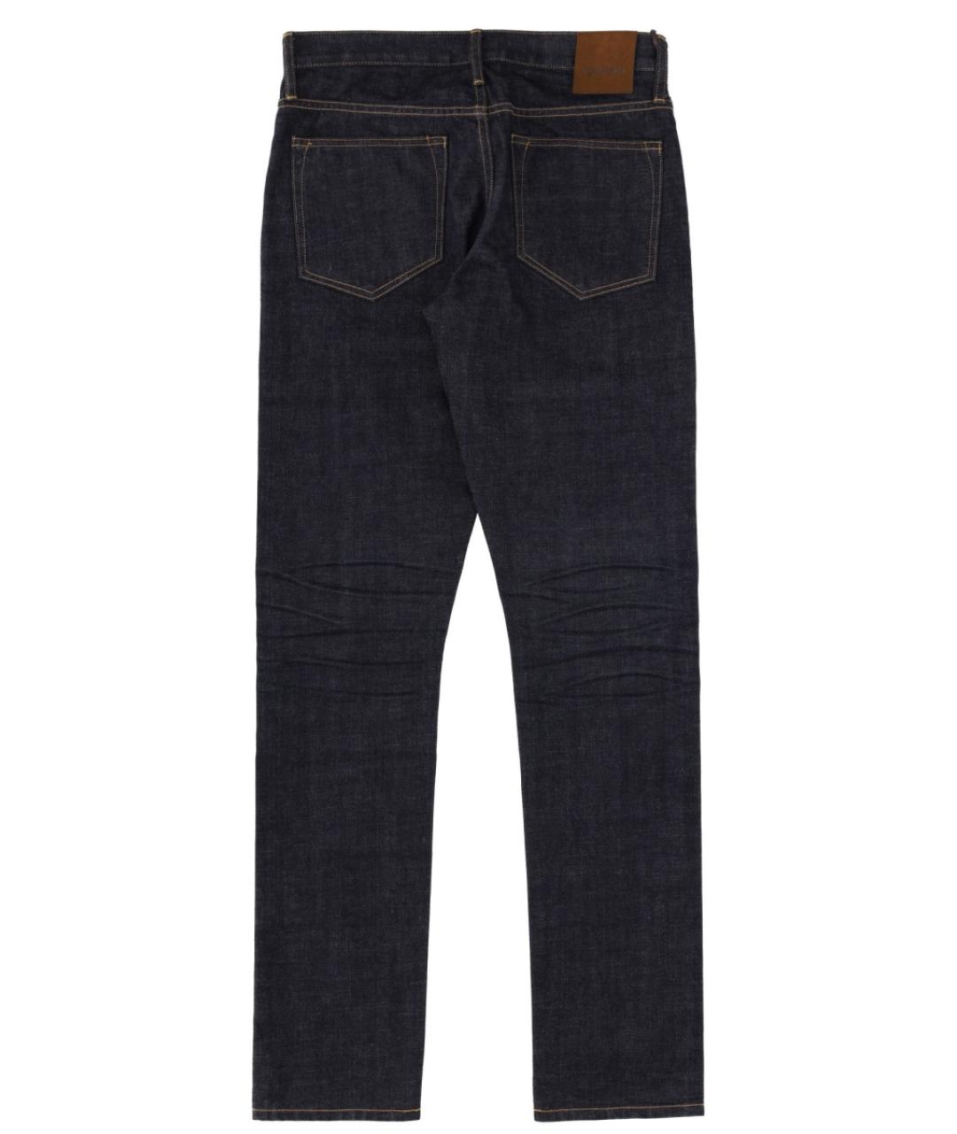 TOM FORD Синие хлопковые прямые джинсы, фото 2