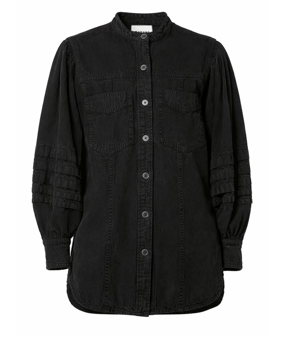 ISABEL MARANT ETOILE Черная хлопковая рубашка, фото 1
