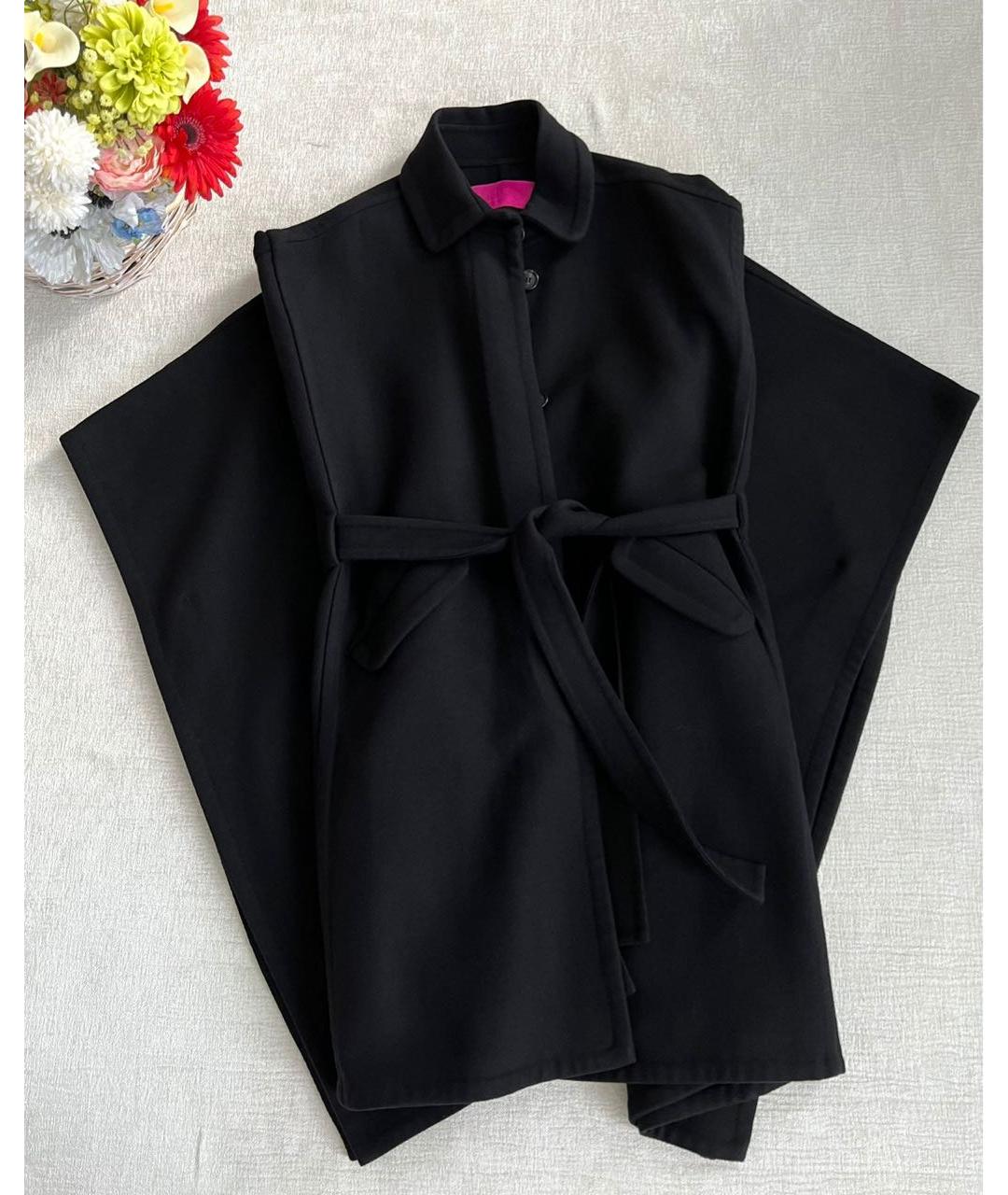 VALENTINO Черное пальто, фото 2