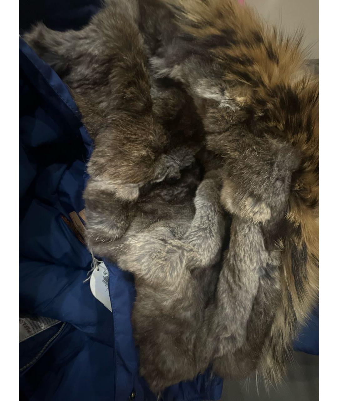 PARAJUMPERS Синяя полиамидовая парка, фото 8