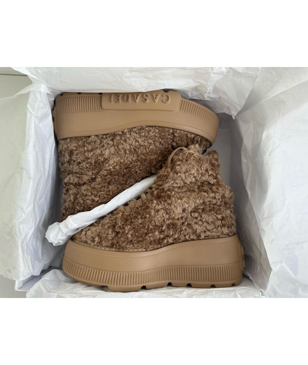 CASADEI Коричневые ботинки, фото 6