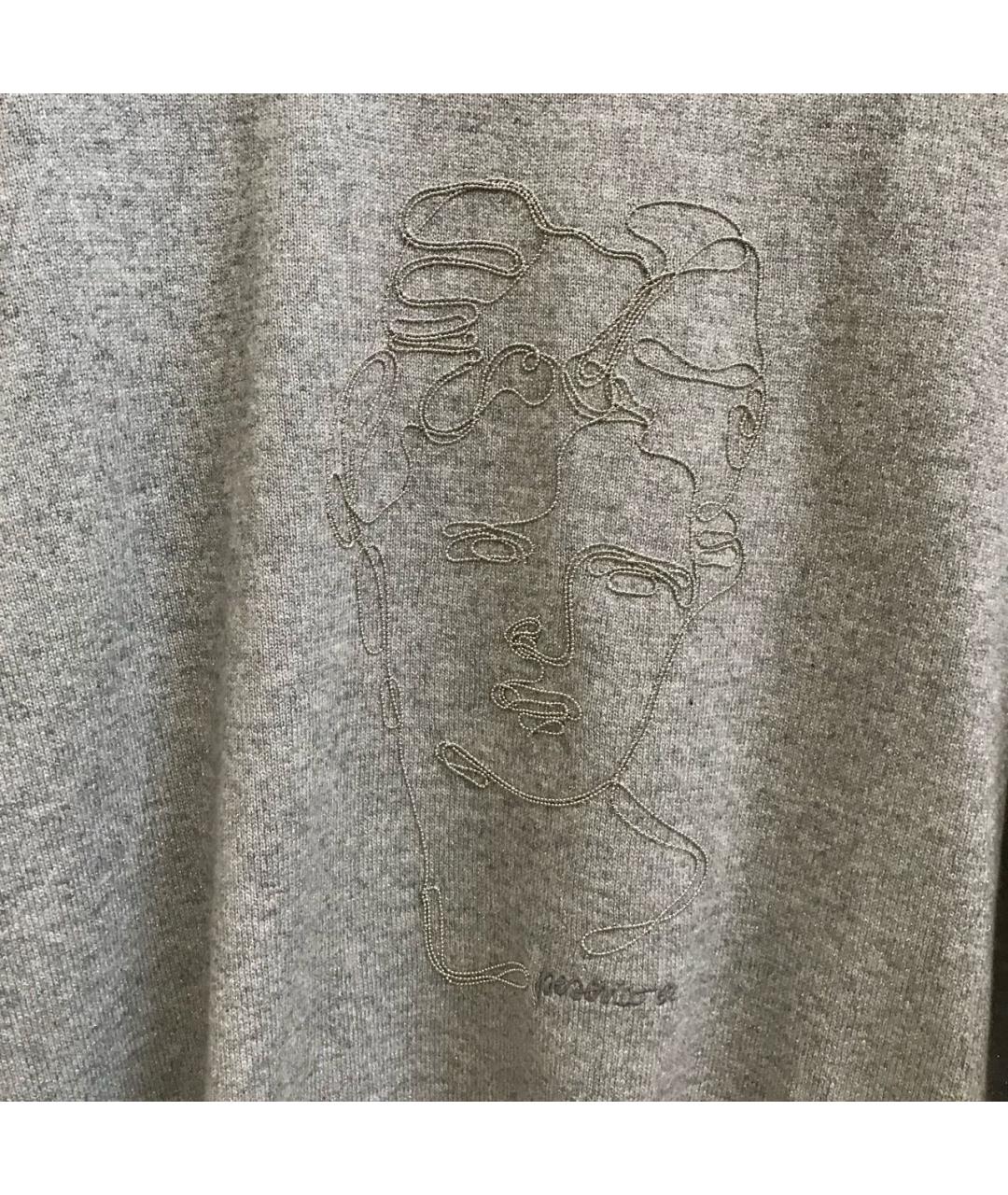 PESERICO Серый шерстяной джемпер / свитер, фото 3