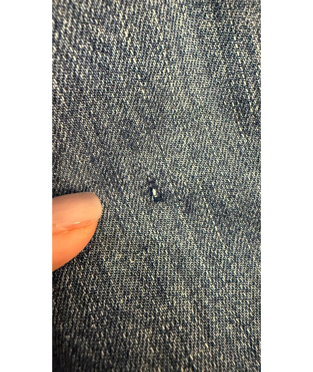 ARMY YVES SALOMON Темно-синяя меховая куртка, фото 6