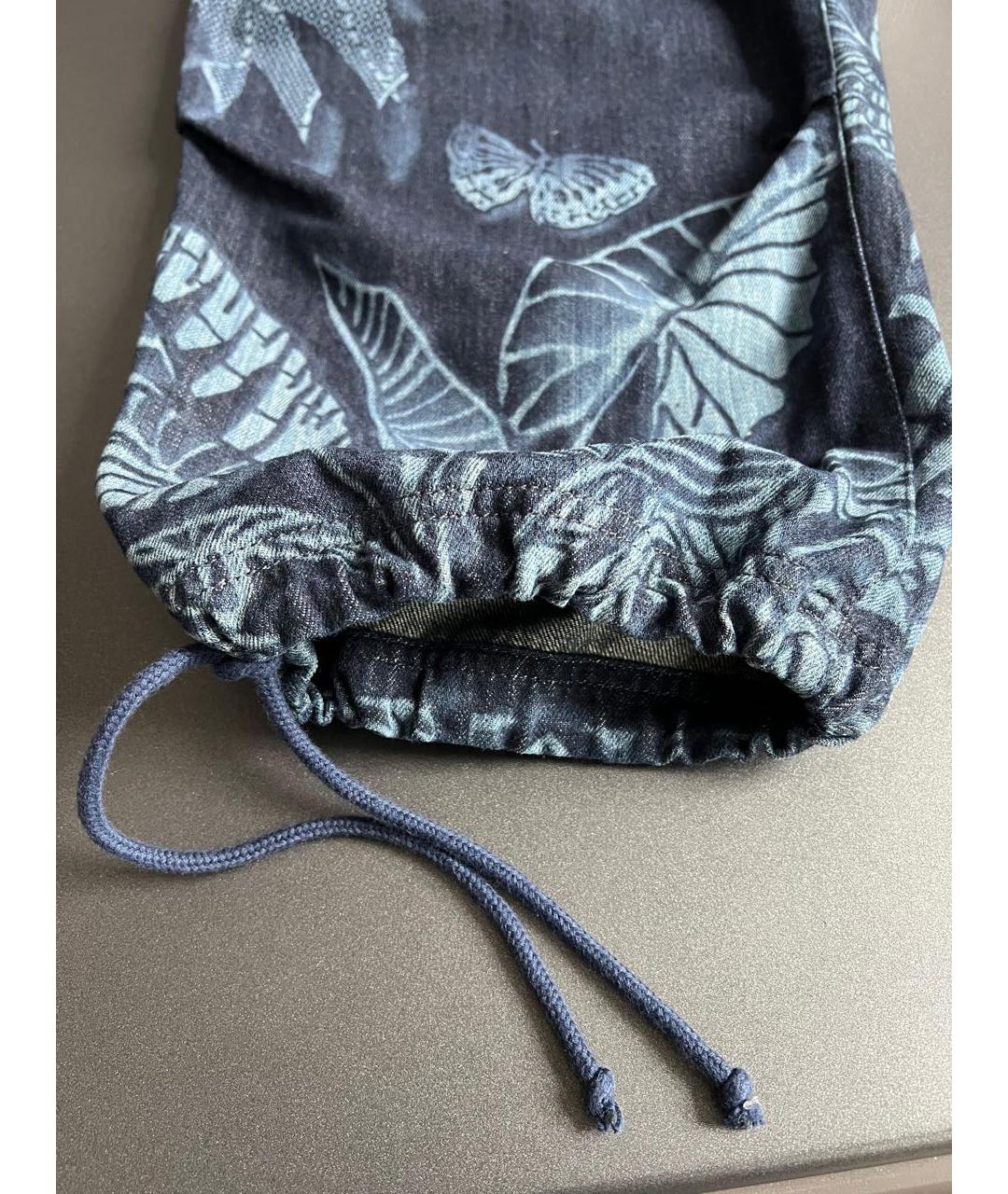 CHRISTIAN DIOR Темно-синие брюки широкие, фото 6