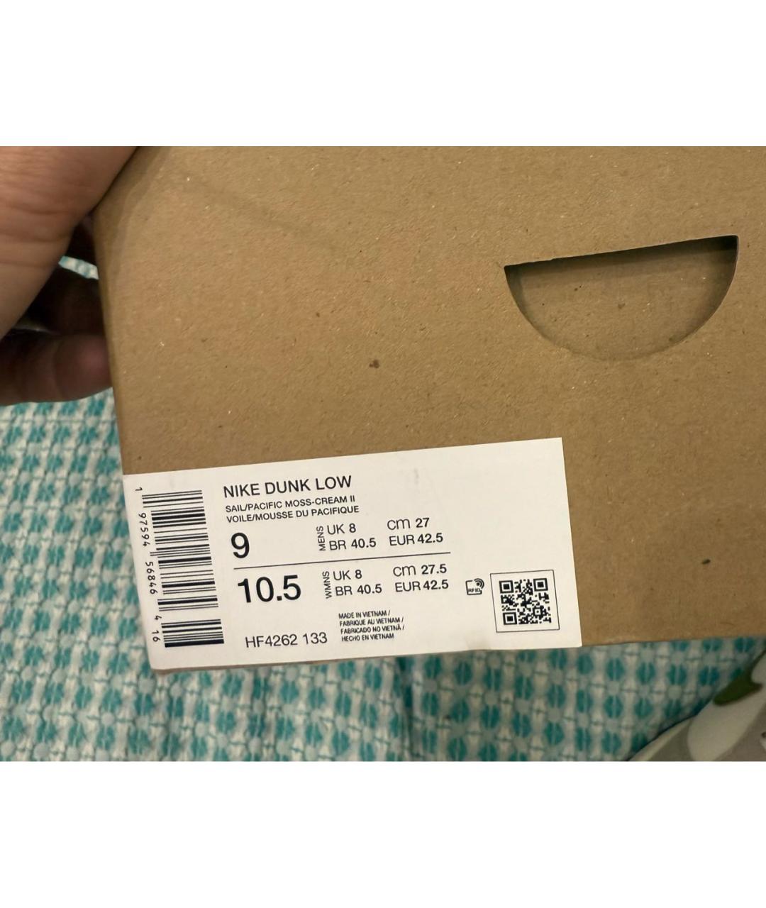 NIKE Мульти текстильные низкие кроссовки / кеды, фото 3