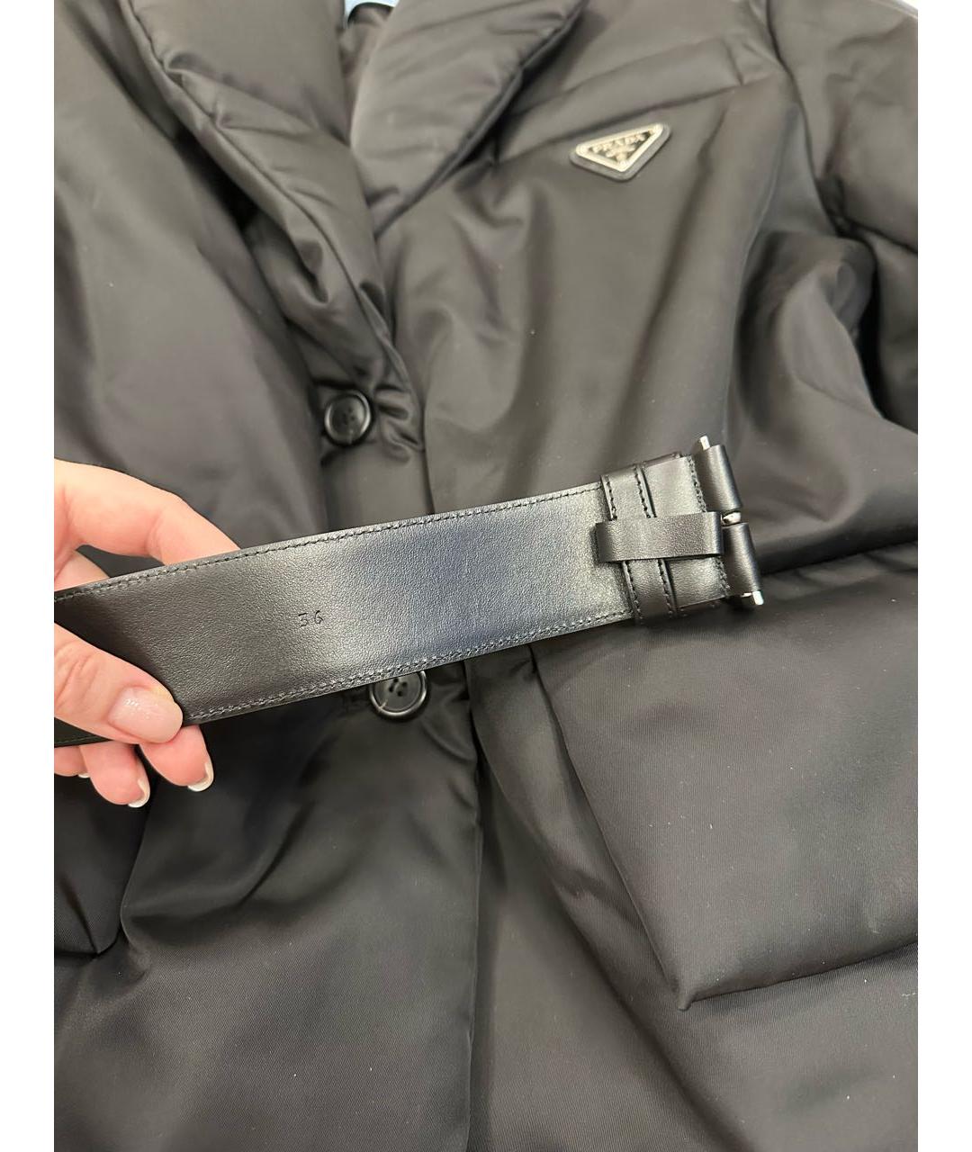 PRADA Черный пуховик, фото 3