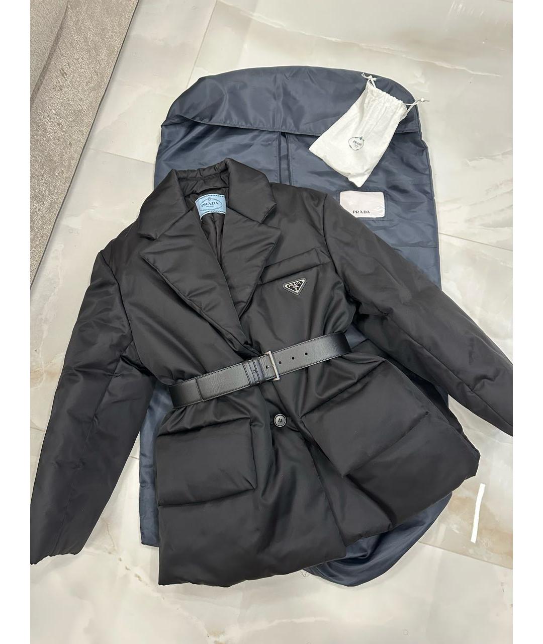 PRADA Черный пуховик, фото 9