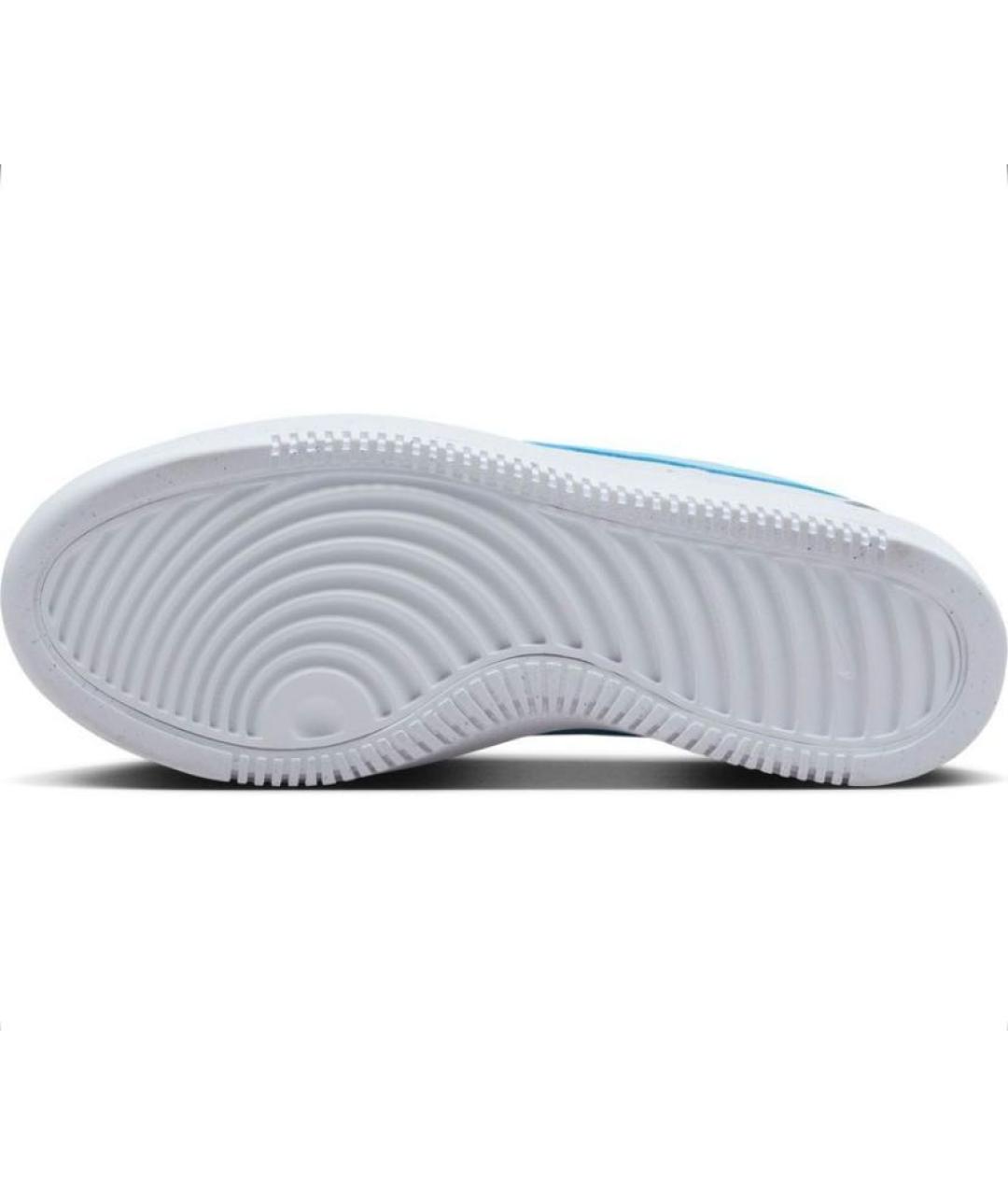 NIKE Белые кожаные низкие кроссовки / кеды, фото 5