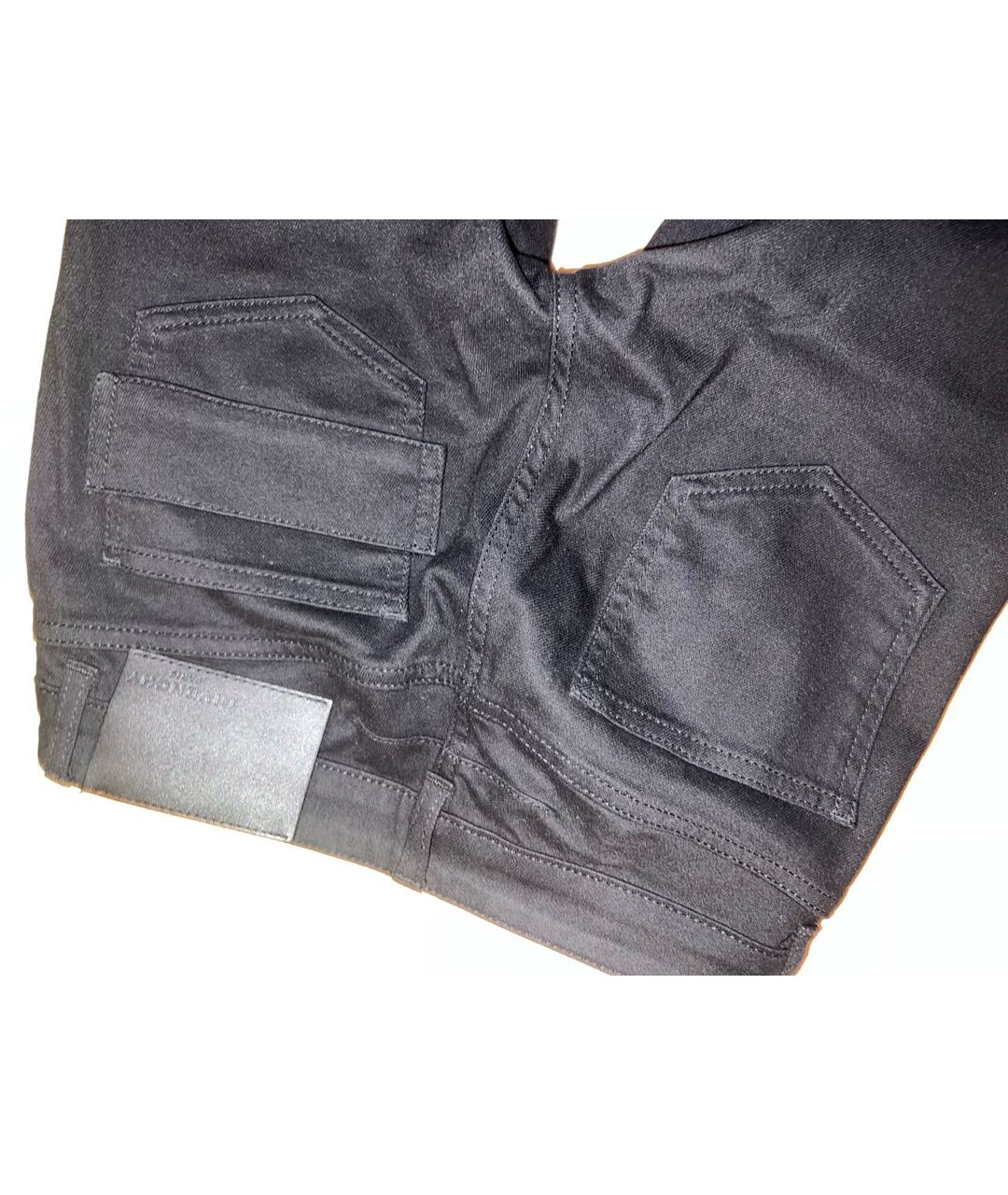 GIVENCHY Черные хлопковые прямые джинсы, фото 7