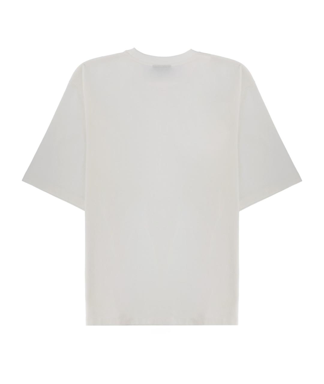 DSQUARED2 Белая хлопковая футболка, фото 2