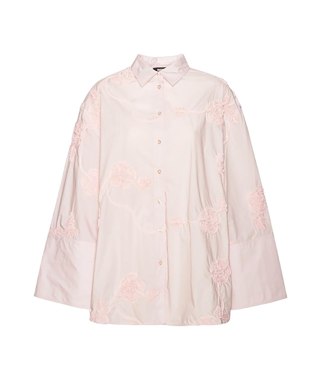 ROTATE Розовая хлопковая рубашка, фото 1