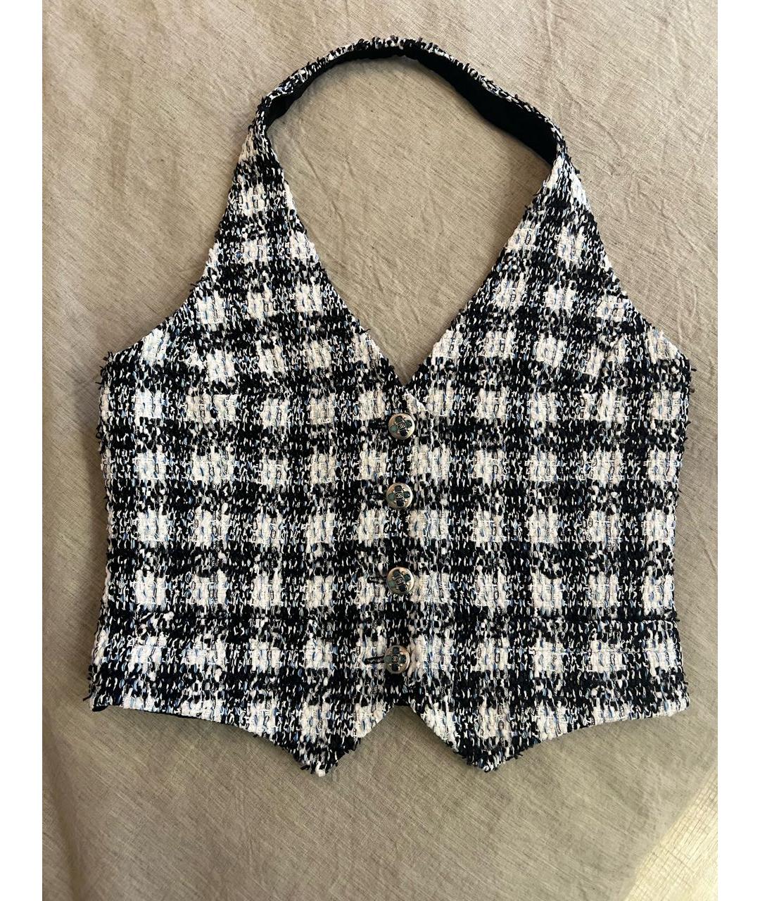 CHANEL Твидовый жилет, фото 7