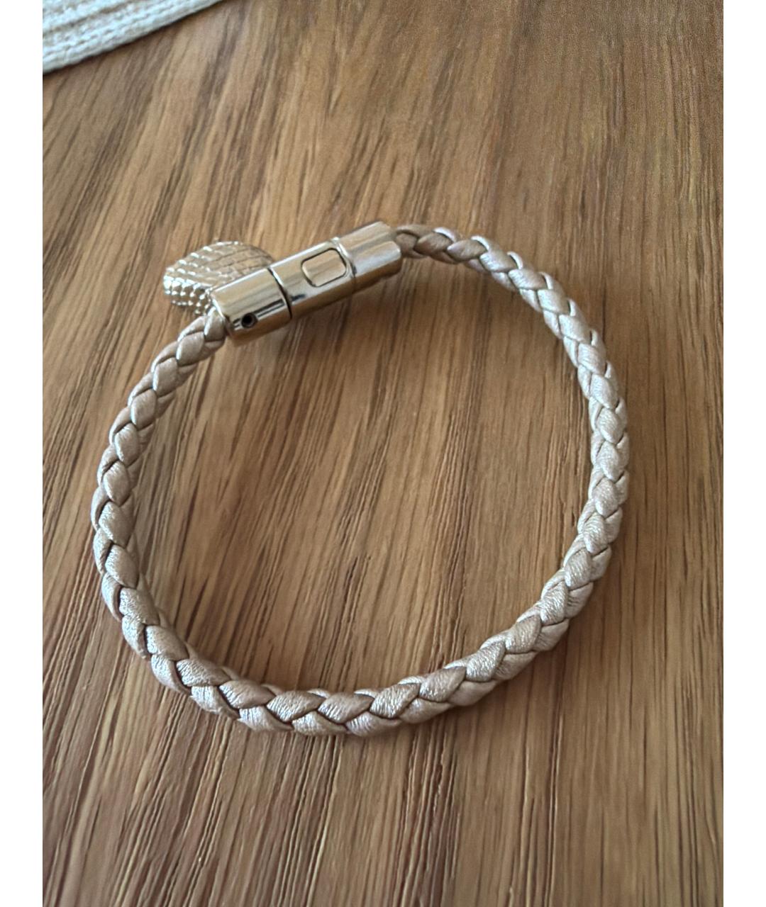 BVLGARI Бежевый браслет из желтого золота, фото 3