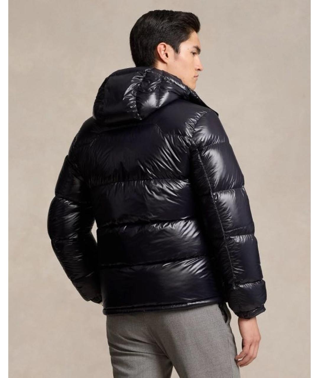 POLO RALPH LAUREN Черный пуховик, фото 3