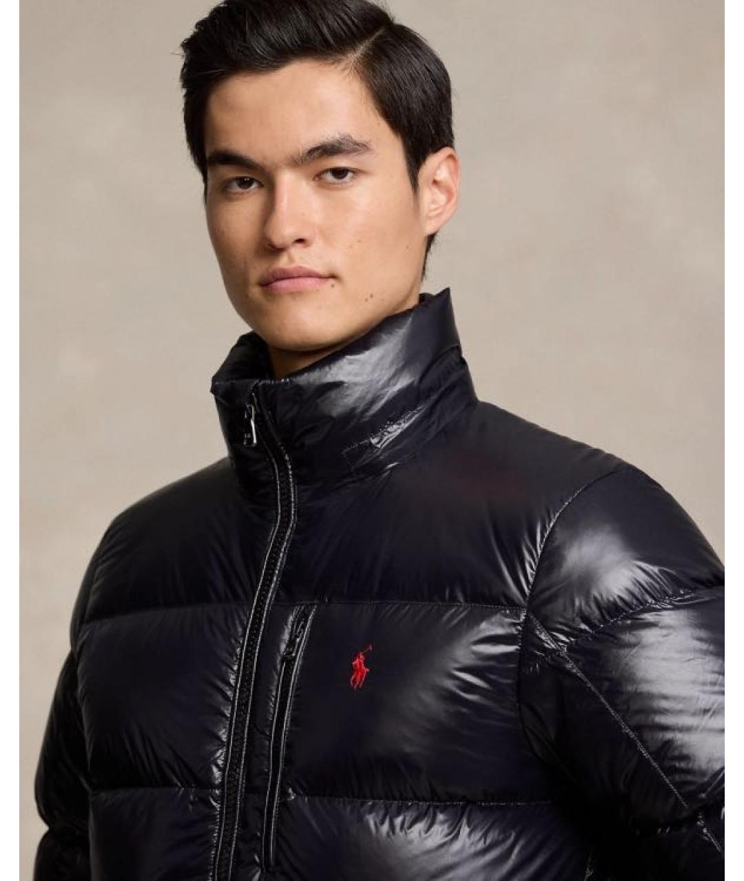 POLO RALPH LAUREN Черный пуховик, фото 5