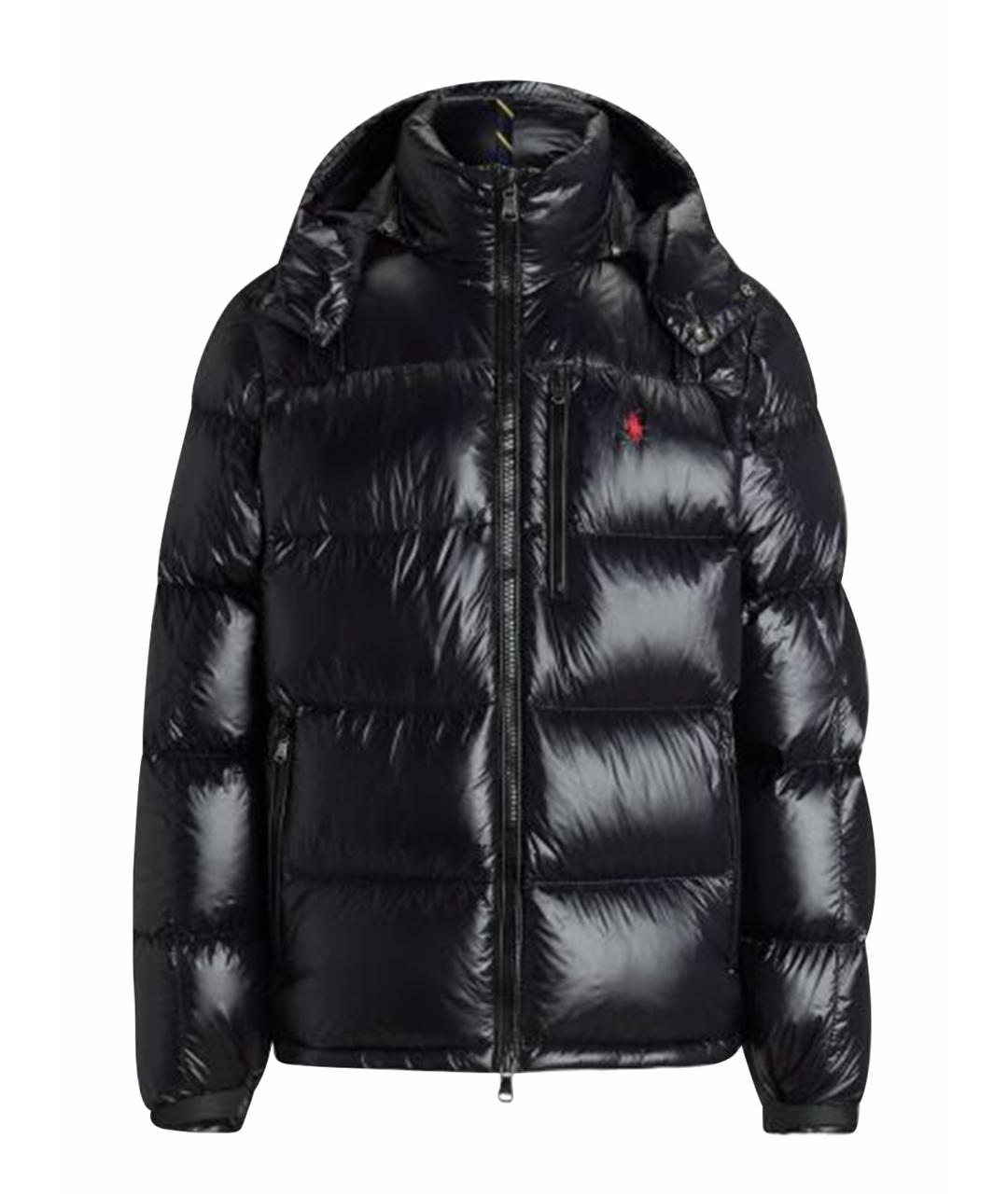 POLO RALPH LAUREN Черный пуховик, фото 1