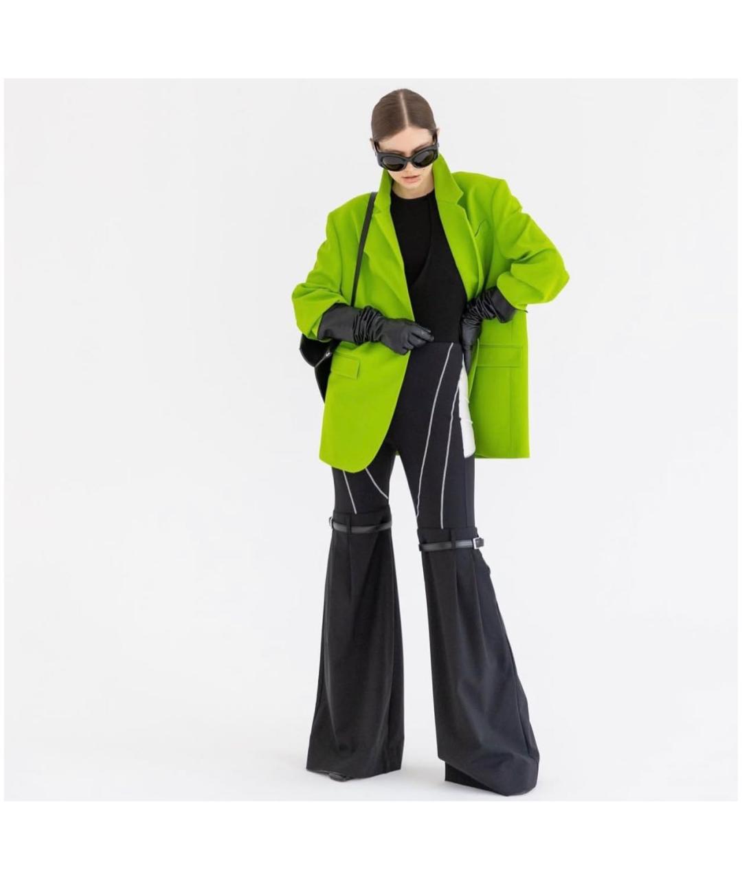 COPERNI Черные шерстяные леггинсы и велосипедки, фото 8