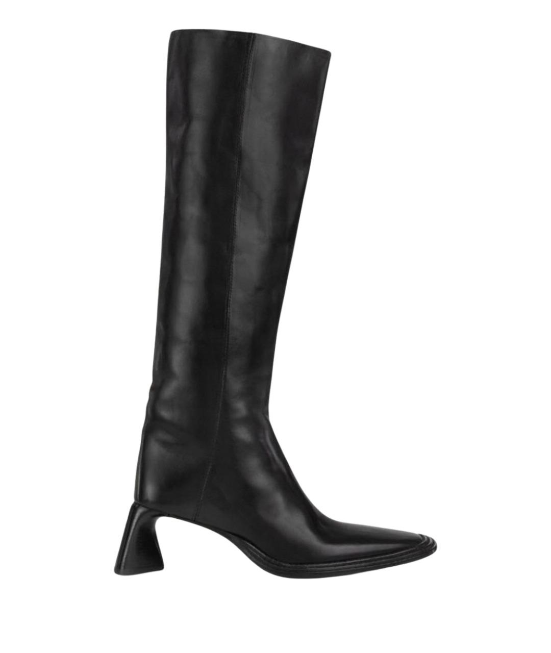 ALEXANDER WANG Черные кожаные сапоги, фото 1