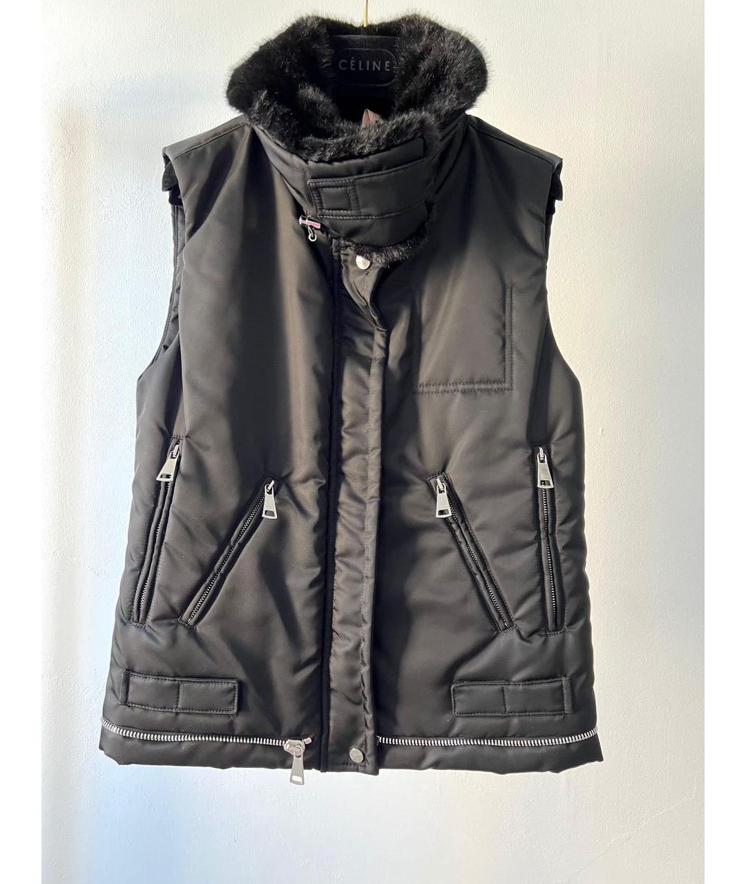 032C Черный жилет, фото 9