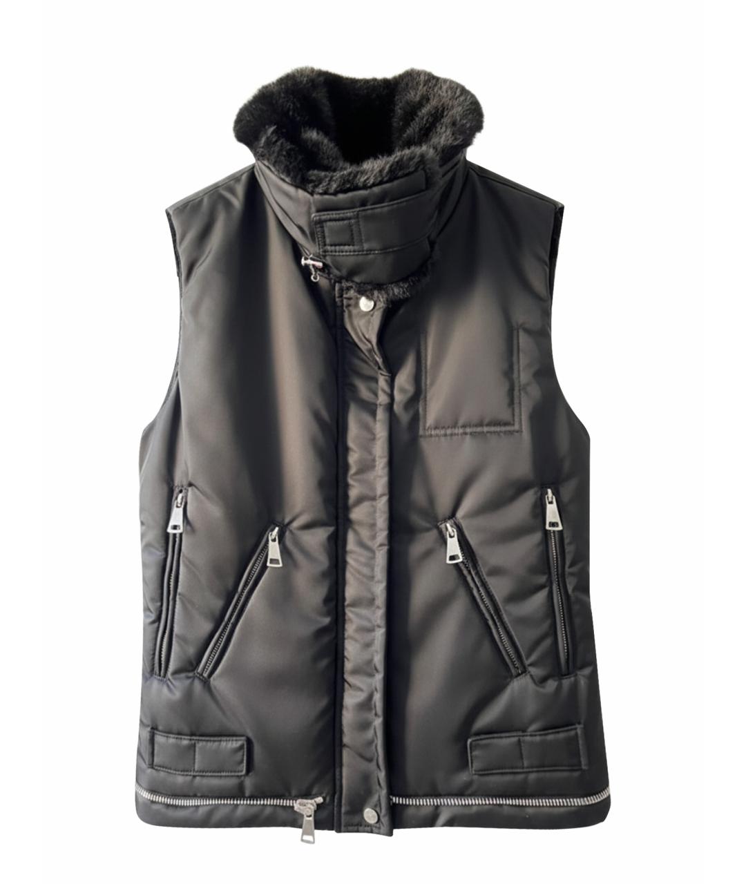 032C Черный жилет, фото 1