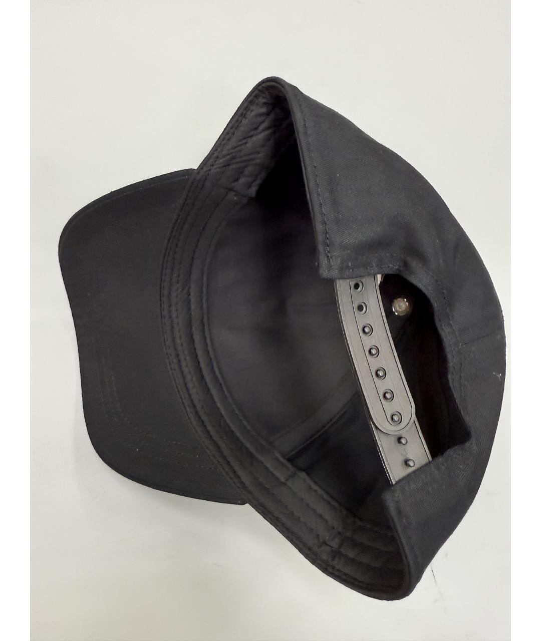 HUGO BOSS Черная хлопковая кепка/бейсболка, фото 6