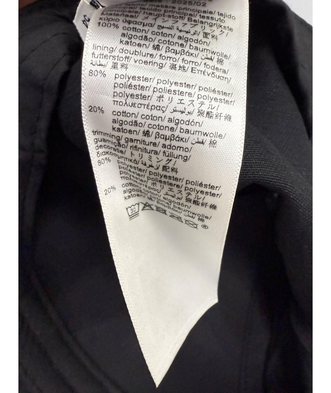 HUGO BOSS Черная хлопковая кепка/бейсболка, фото 5