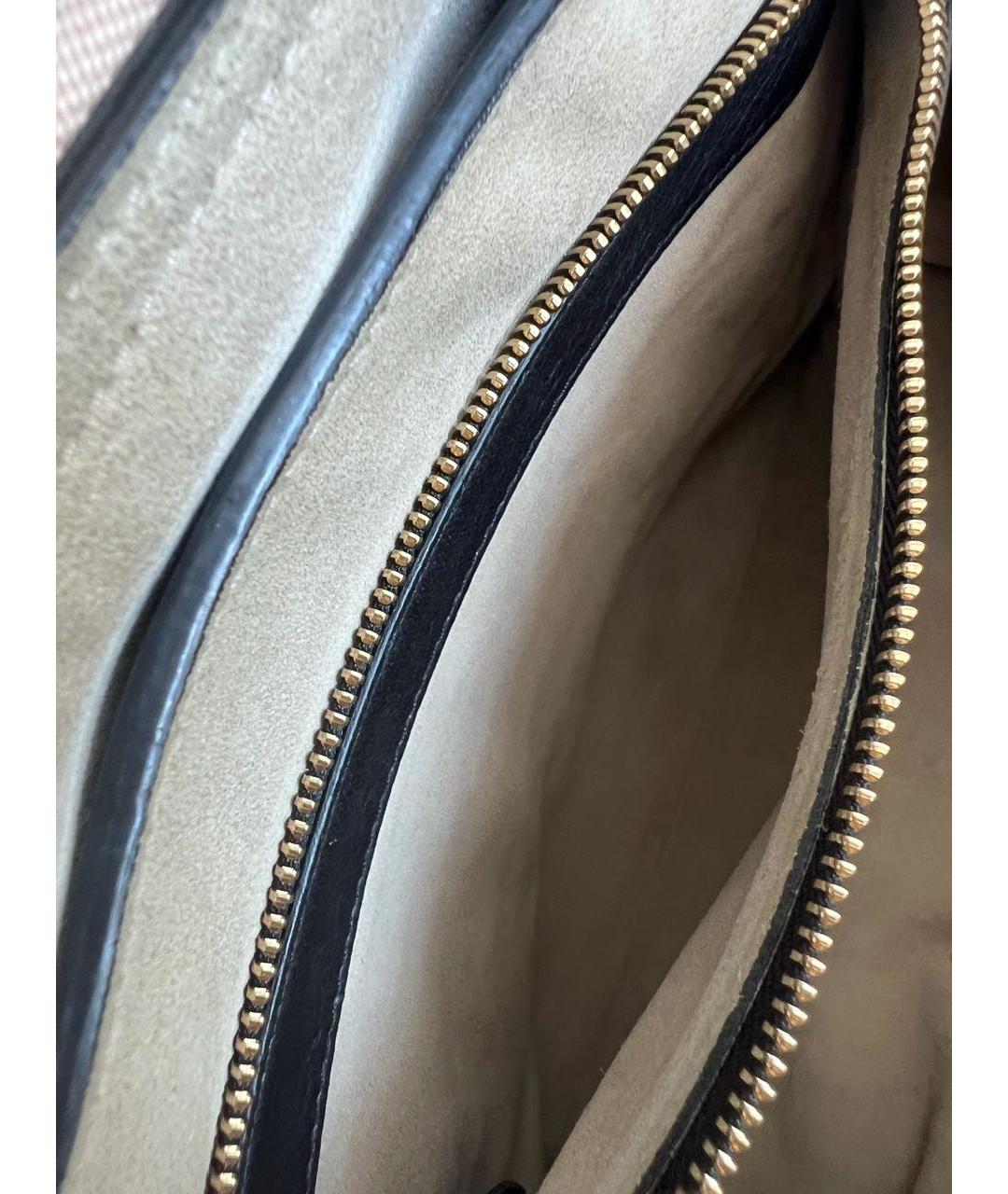 CHLOE Черная кожаная дорожная/спортивная сумка, фото 7