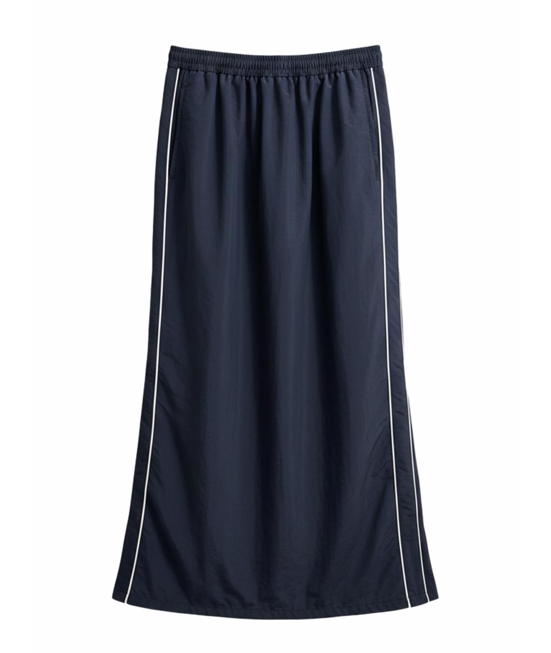 ABRA Черная полиэстеровая юбка макси, фото 1