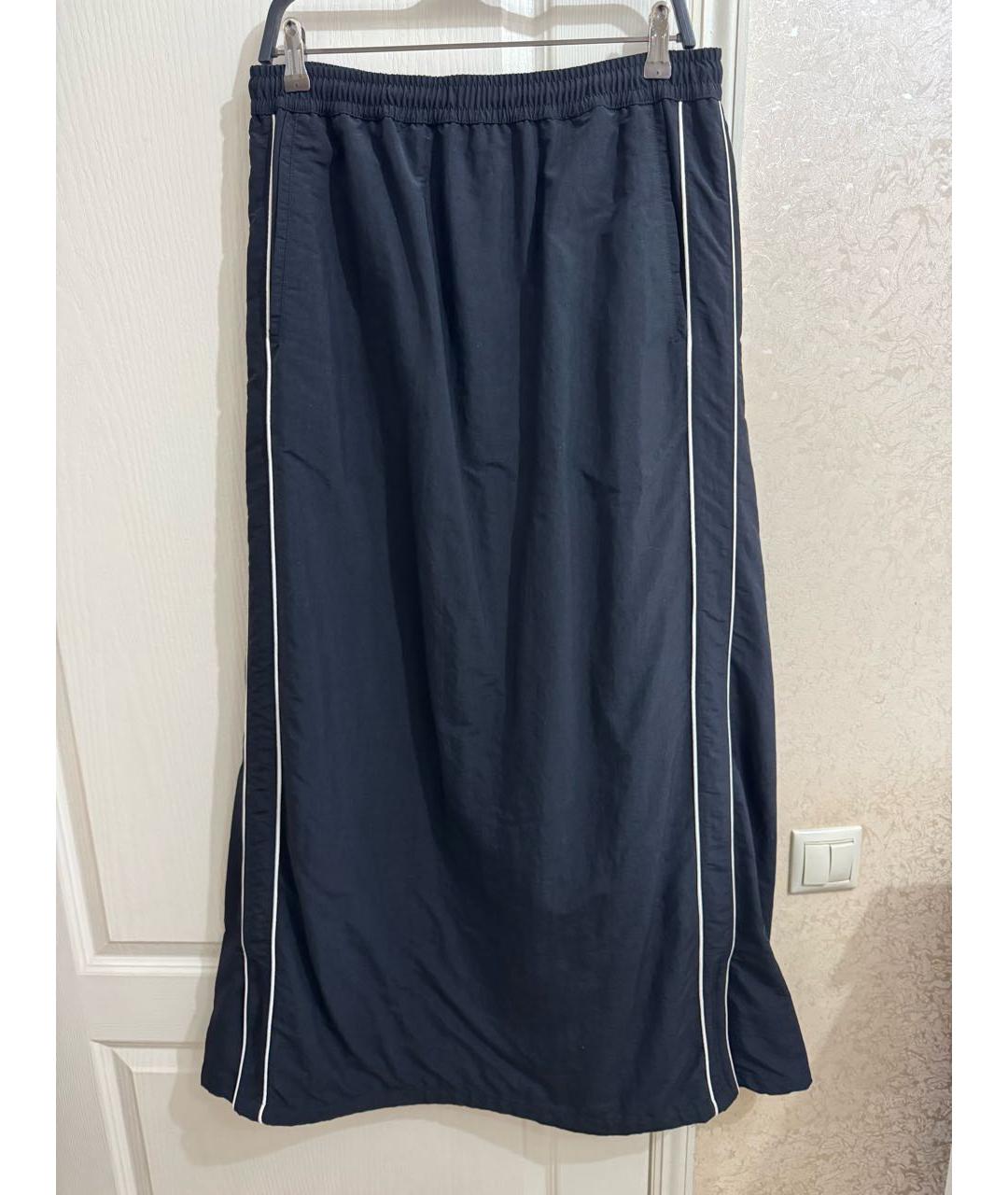 ABRA Черная полиэстеровая юбка макси, фото 6