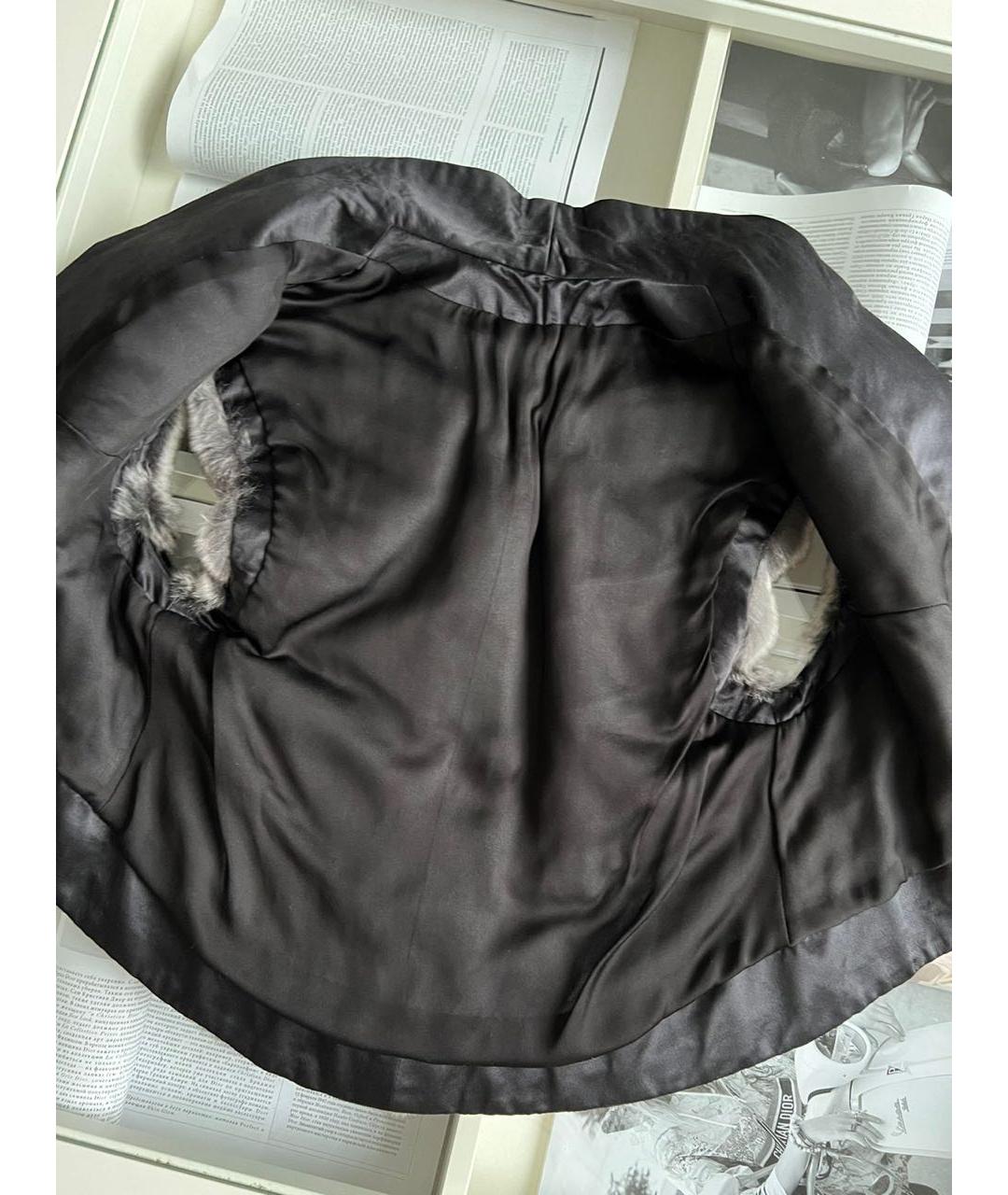 032C Черный жакет/пиджак, фото 4