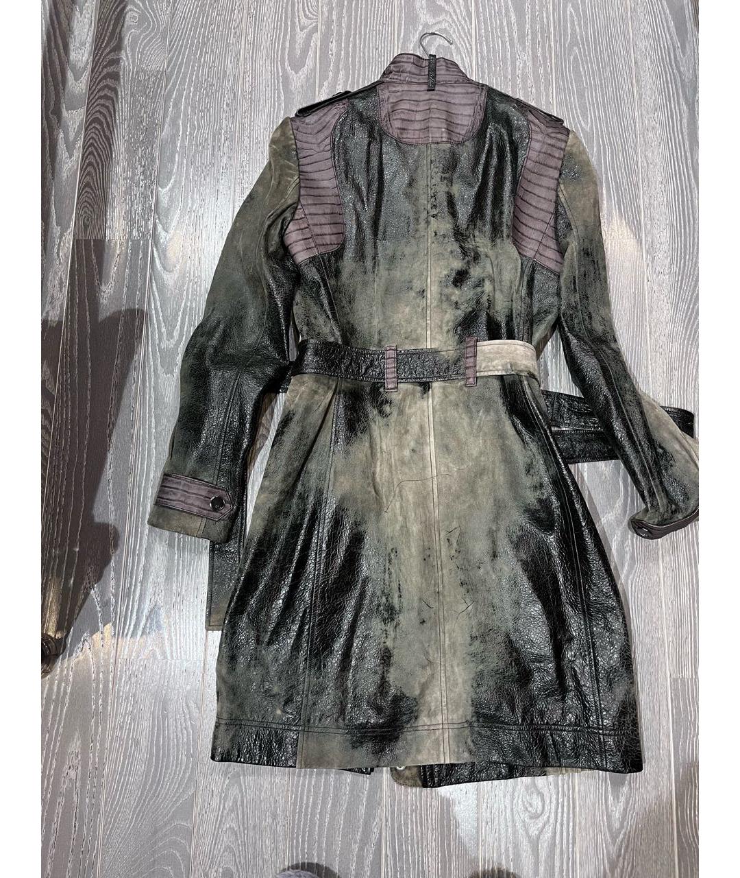 CHRISTIAN DIOR Мульти тренч/плащ из экзотической кожи, фото 2