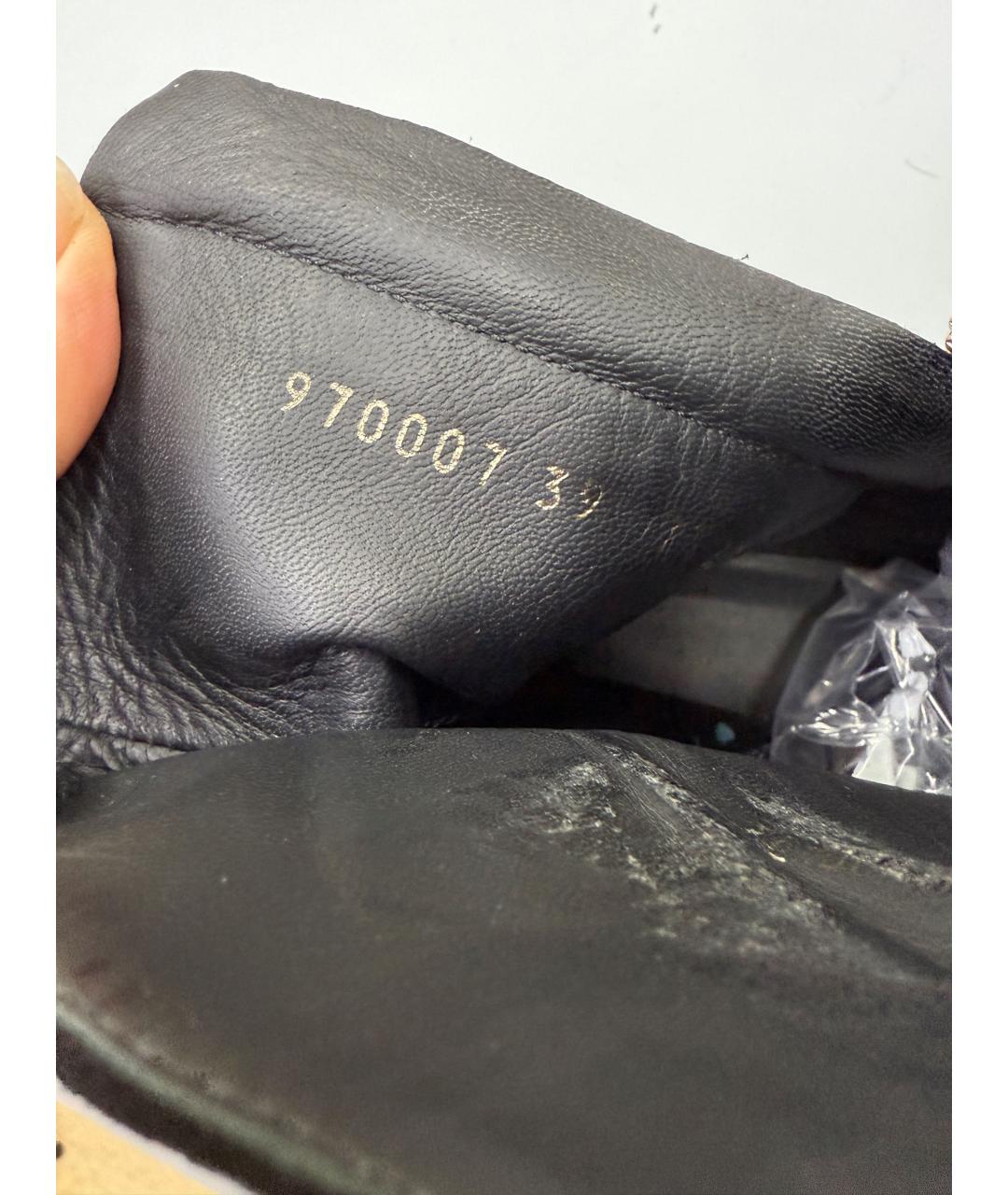 GIUSEPPE ZANOTTI DESIGN Черные замшевые ботильоны, фото 8