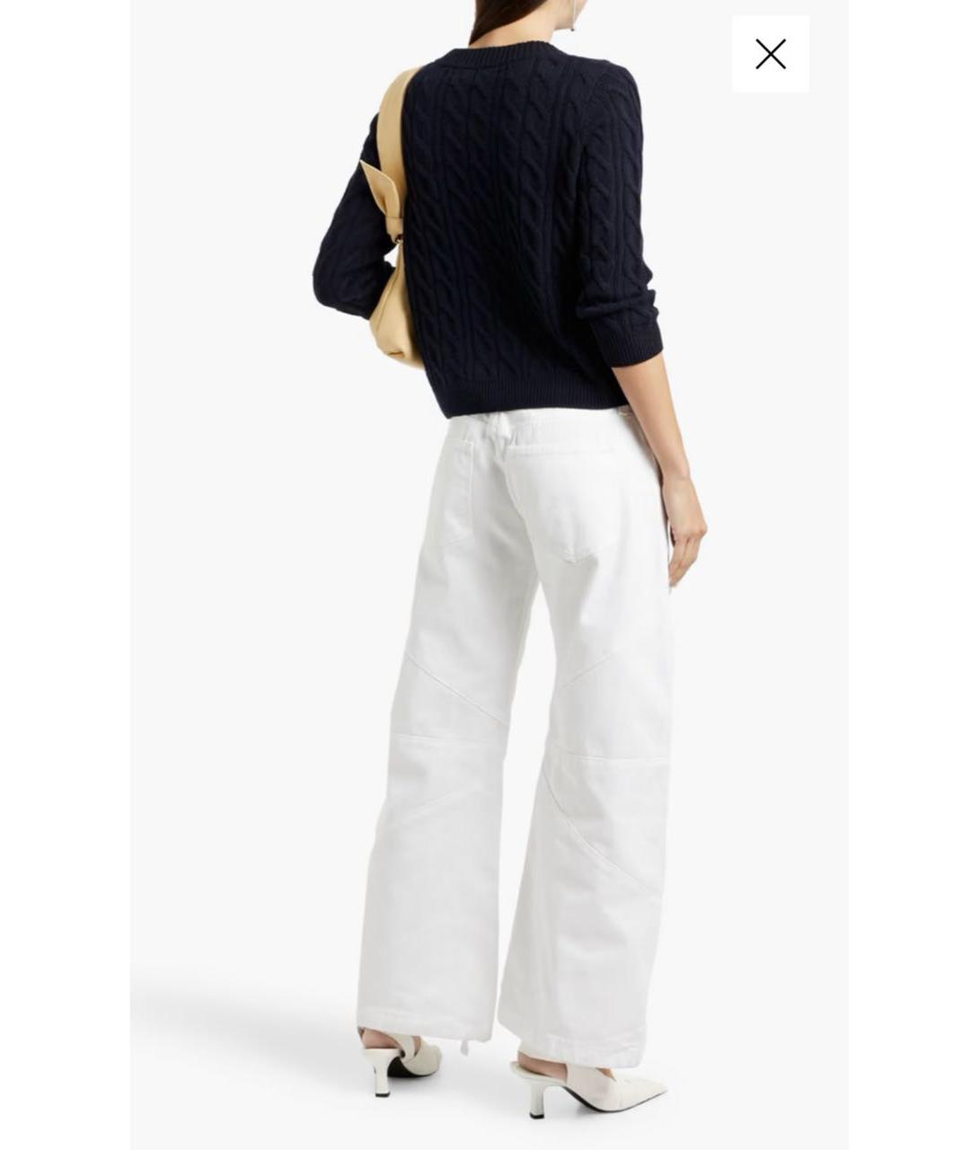 N.PEAL Темно-синий кашемировый джемпер / свитер, фото 7