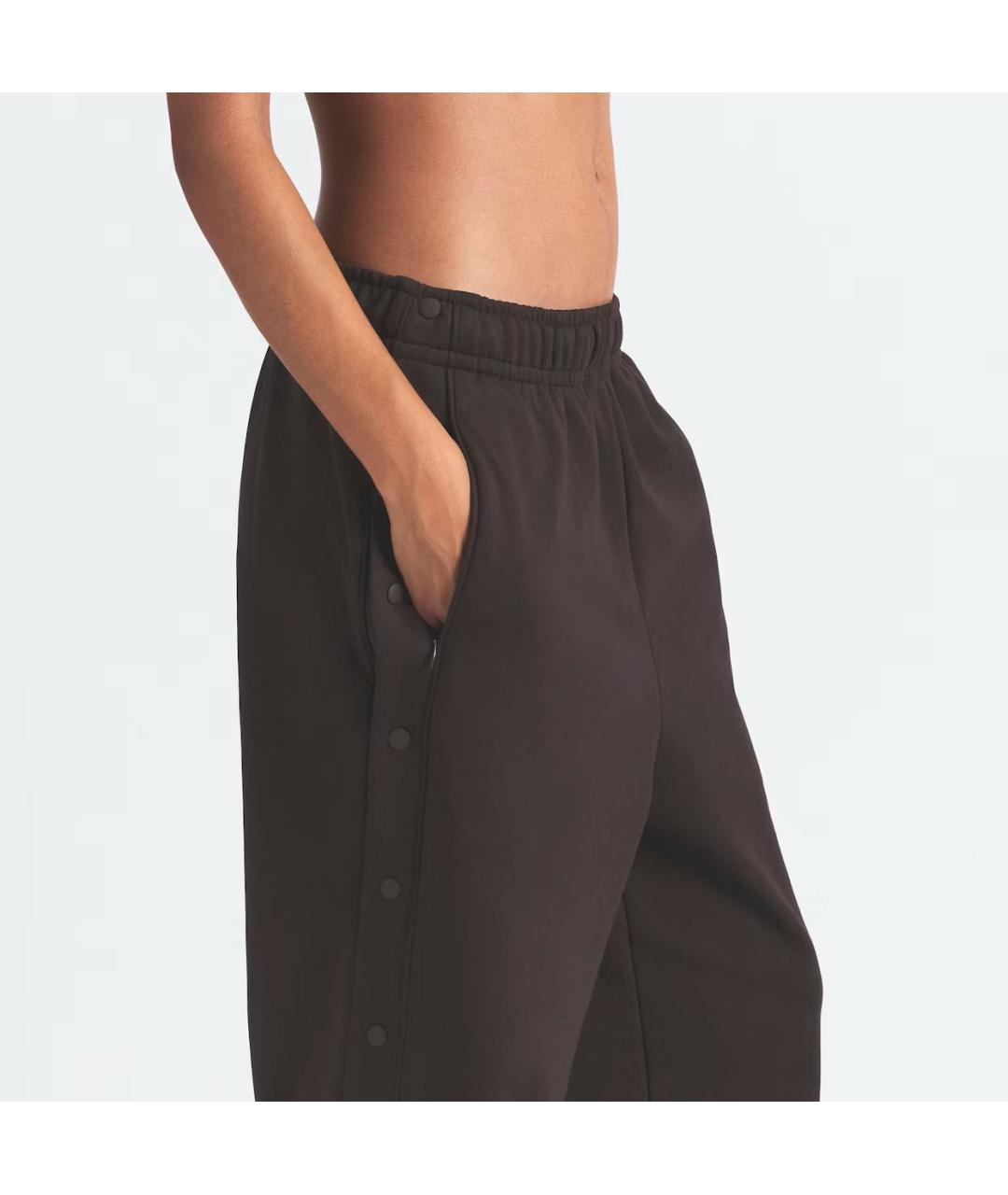 SKIMS Черные хлопко-эластановые спортивные брюки и шорты, фото 4