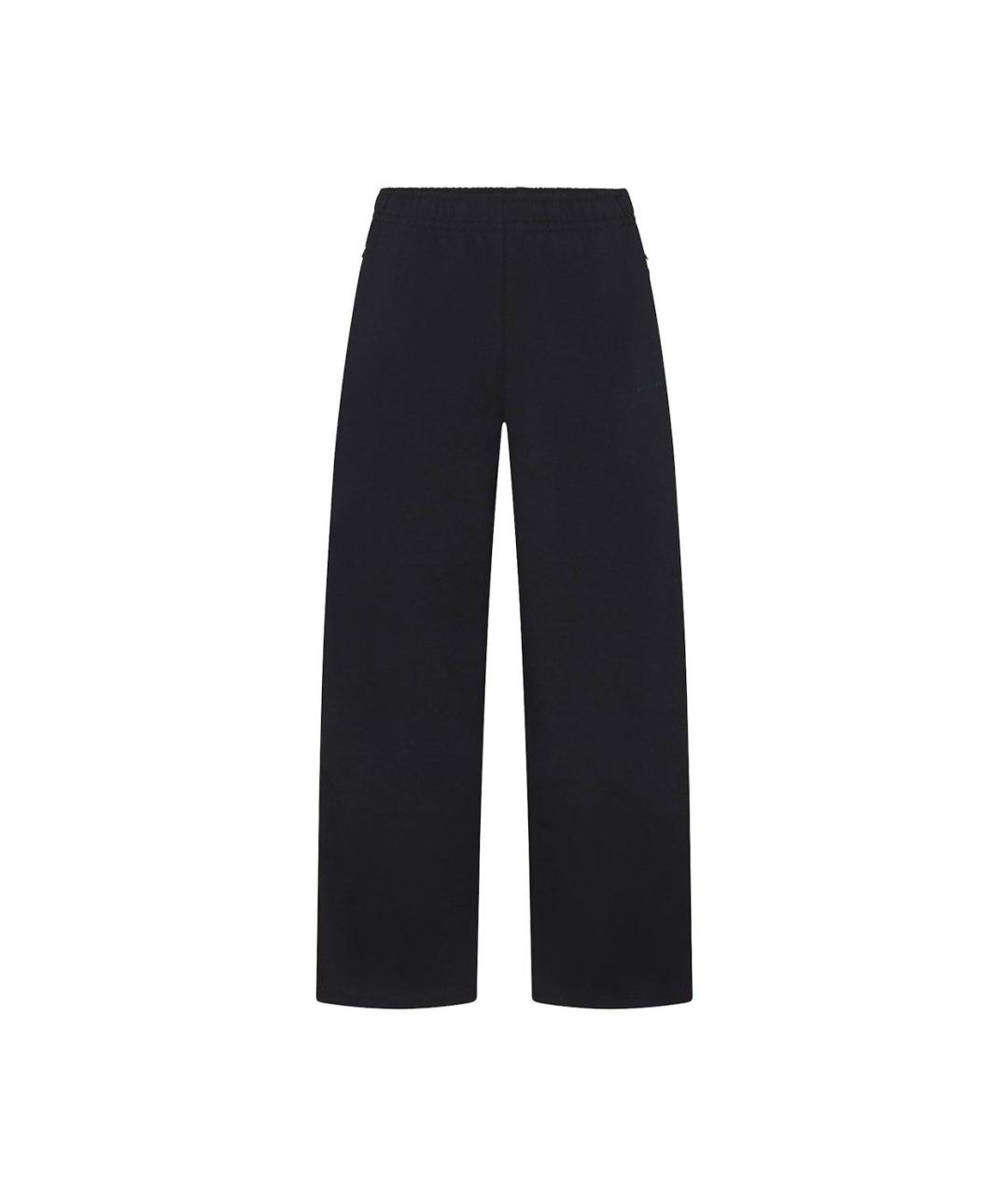 SKIMS Черные хлопко-эластановые спортивные брюки и шорты, фото 9