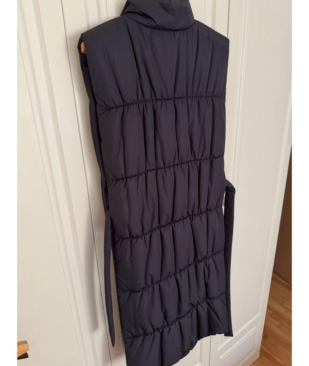 COS Черный полиэстеровый жилет, фото 7