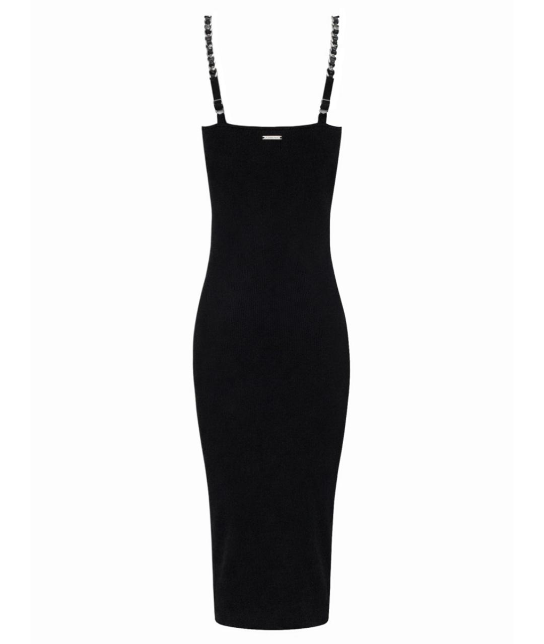 MICHAEL KORS Черное вискозное повседневное платье, фото 2