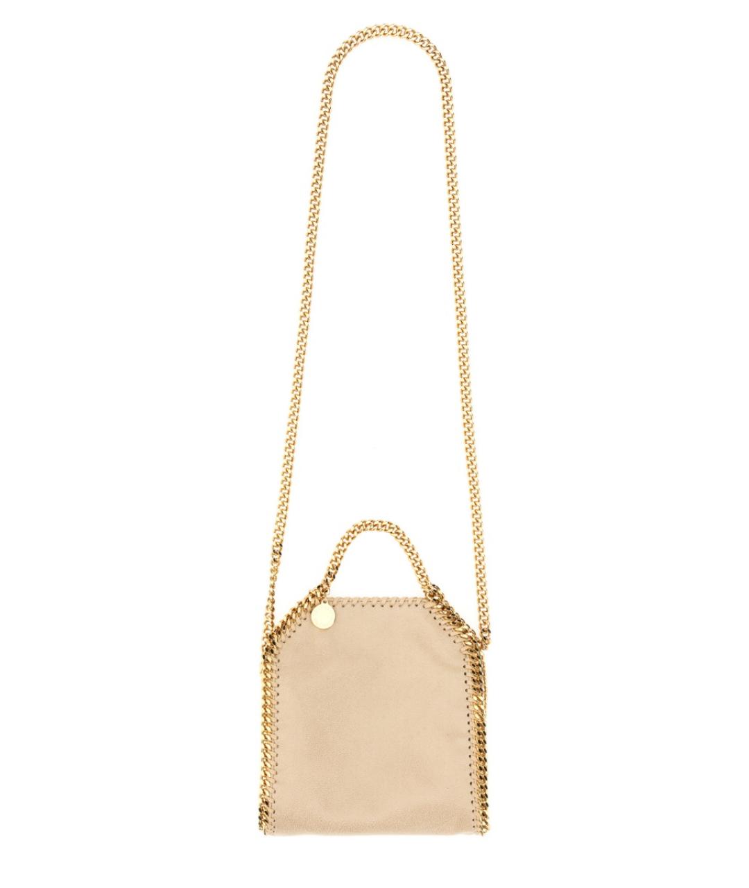 STELLA MCCARTNEY Бежевая сумка тоут из искусственной кожи, фото 2