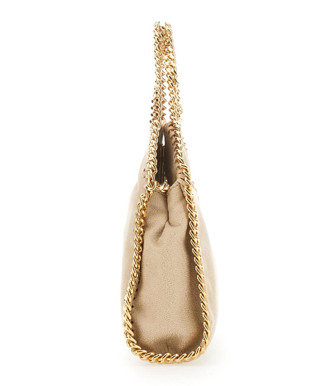 STELLA MCCARTNEY Бежевая сумка тоут из искусственной кожи, фото 3