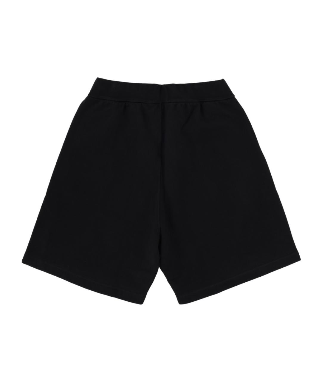 DSQUARED2 Черные хлопковые шорты, фото 2