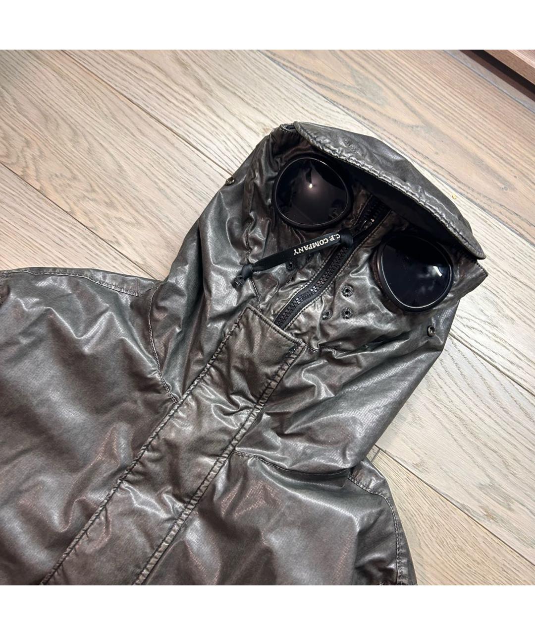 CP COMPANY Серая полиамидовая куртка, фото 4