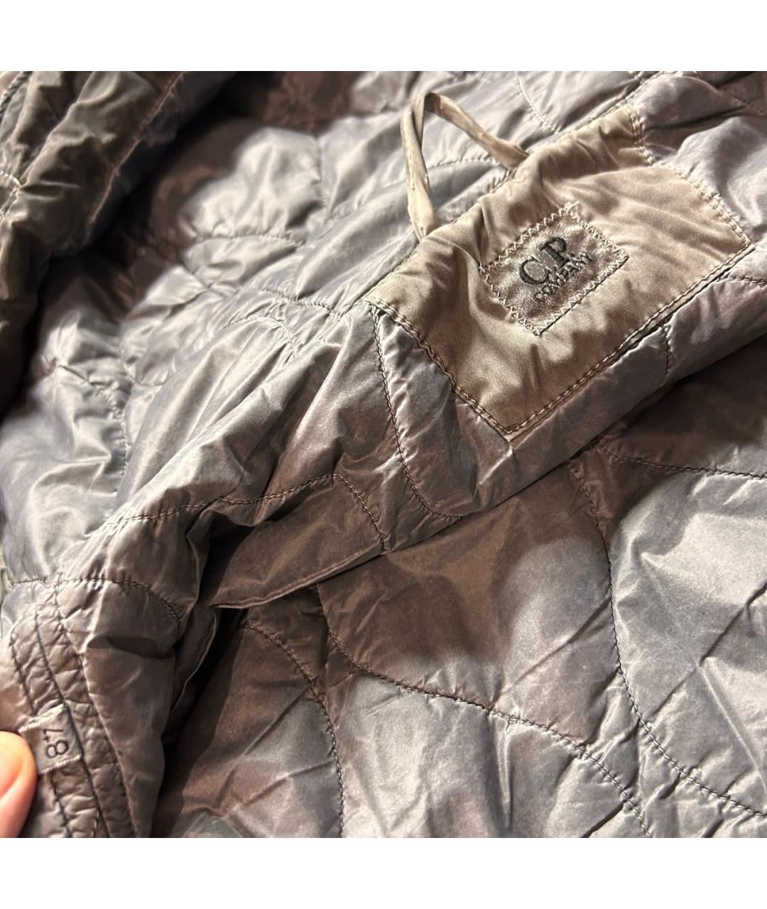 CP COMPANY Серая полиамидовая куртка, фото 3