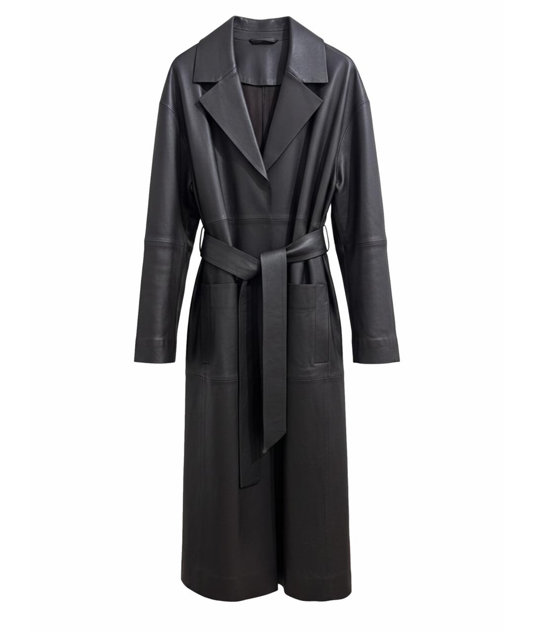 COS Бордовый кожаный тренч/плащ, фото 1