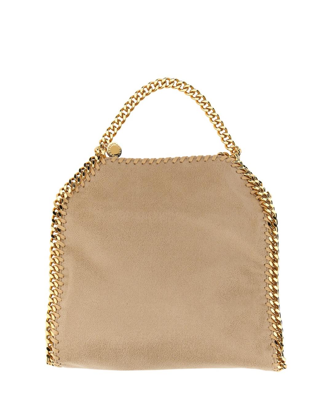 STELLA MCCARTNEY Бежевая сумка тоут из искусственной кожи, фото 3